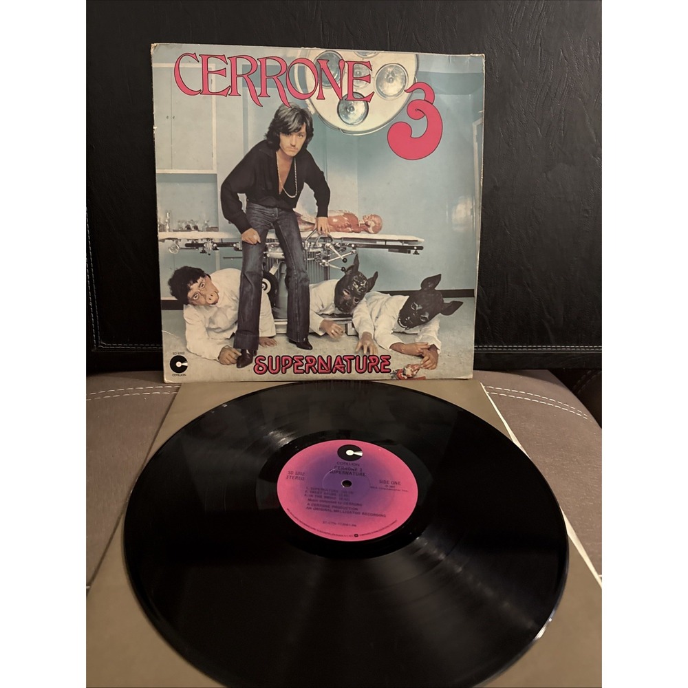 Excellent CERRONE 3 Supernature LP Cotillion 1977